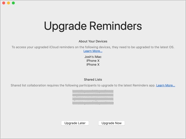 timestamp reminders for mac sierra