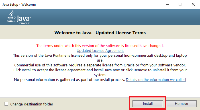 java runtime environment (jre) for mac
